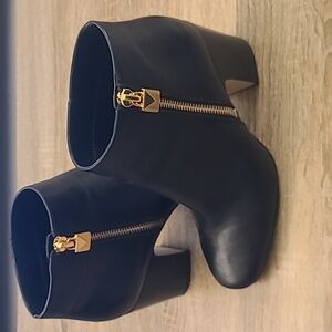 Michael Kors Black Leather Boots